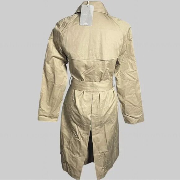 NWT Everlane The Modern Trench Coat Womens XS Cornstalk Khaki Tan - Picture 11 of 15